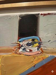 1982 Acrylique sur papier "Top Hat No. 36"