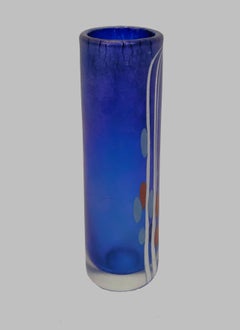 1982 Danish Finn Lynggard Glass Vase