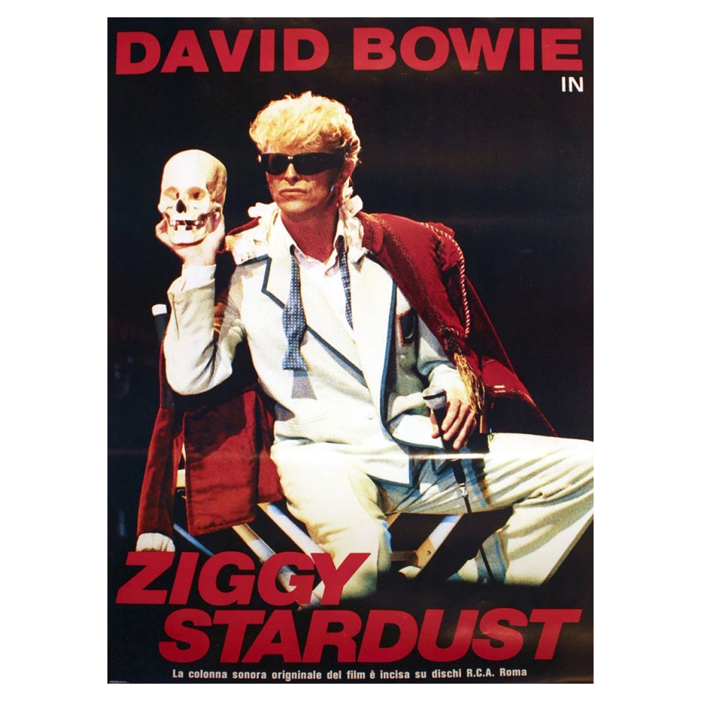 1982 David Bowie dans Ziggy Stardust Original Vintage Poster