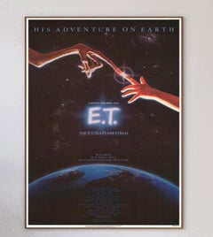 1982 E.T. Original-Vintage-Poster, „The Extra Terrestrial“