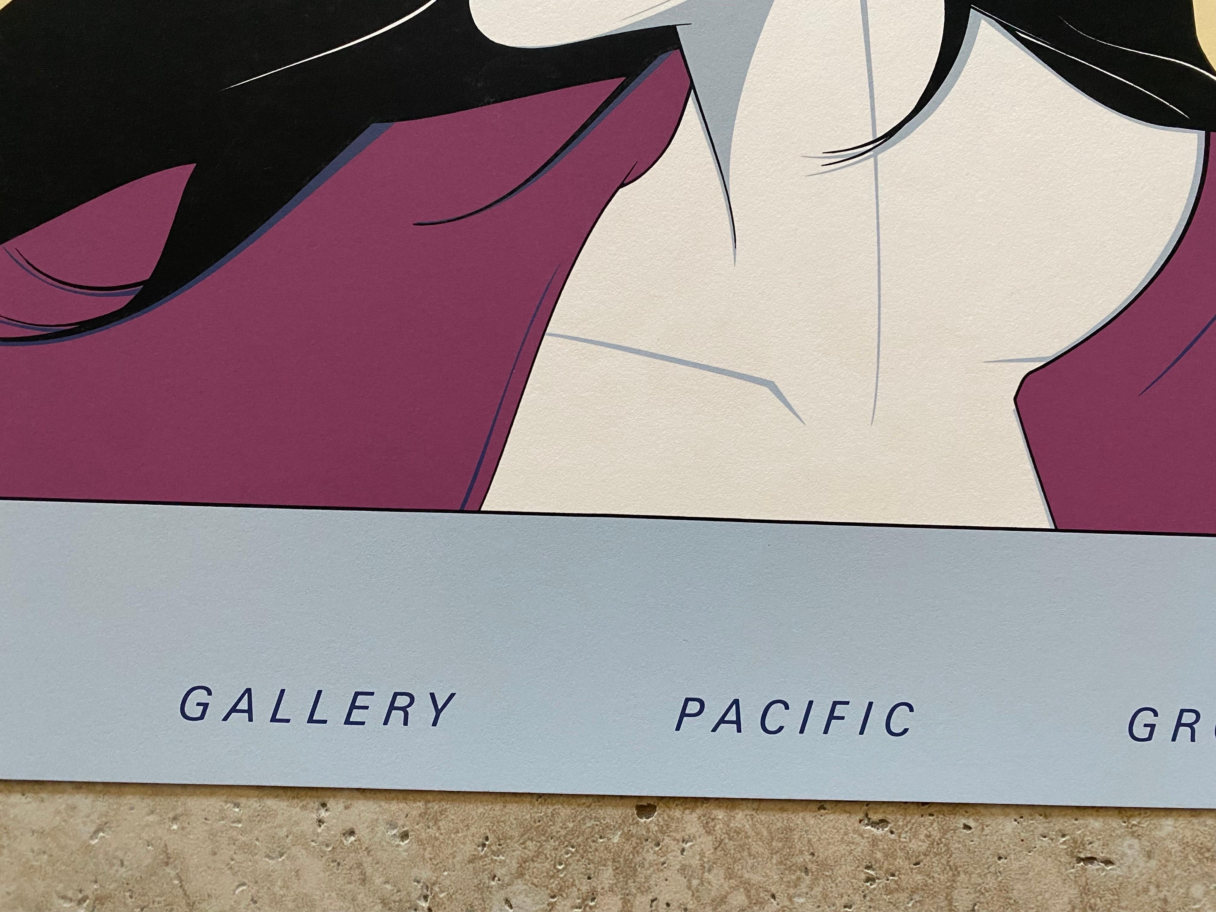 Modern 1982 Mirage Editions - Patrick Nagel - Collectors Gallery Serigraph  For Sale