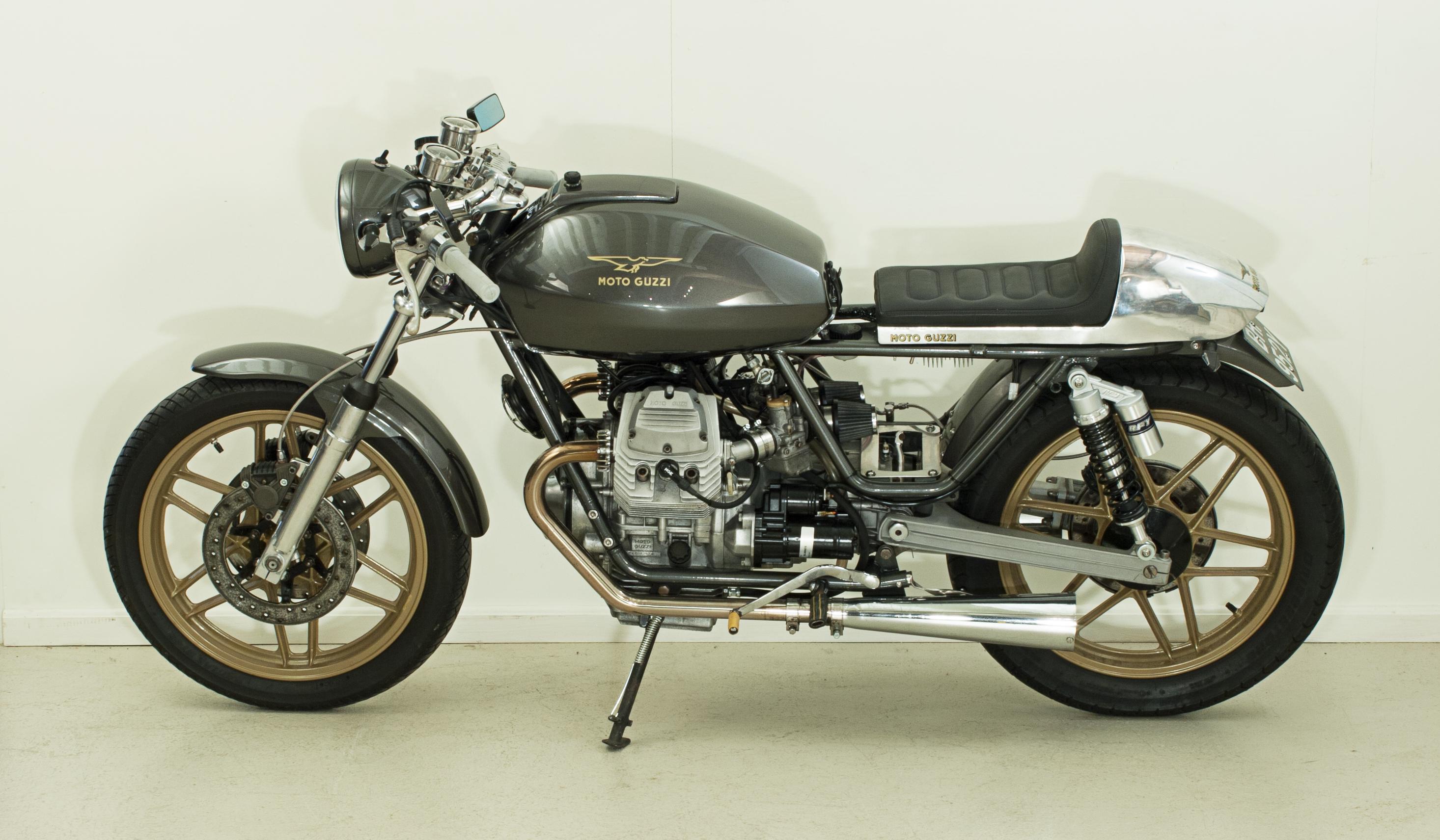 1982 Moto Guzzi Cafe Racer V50 Italian Motorcycle For Sale 3