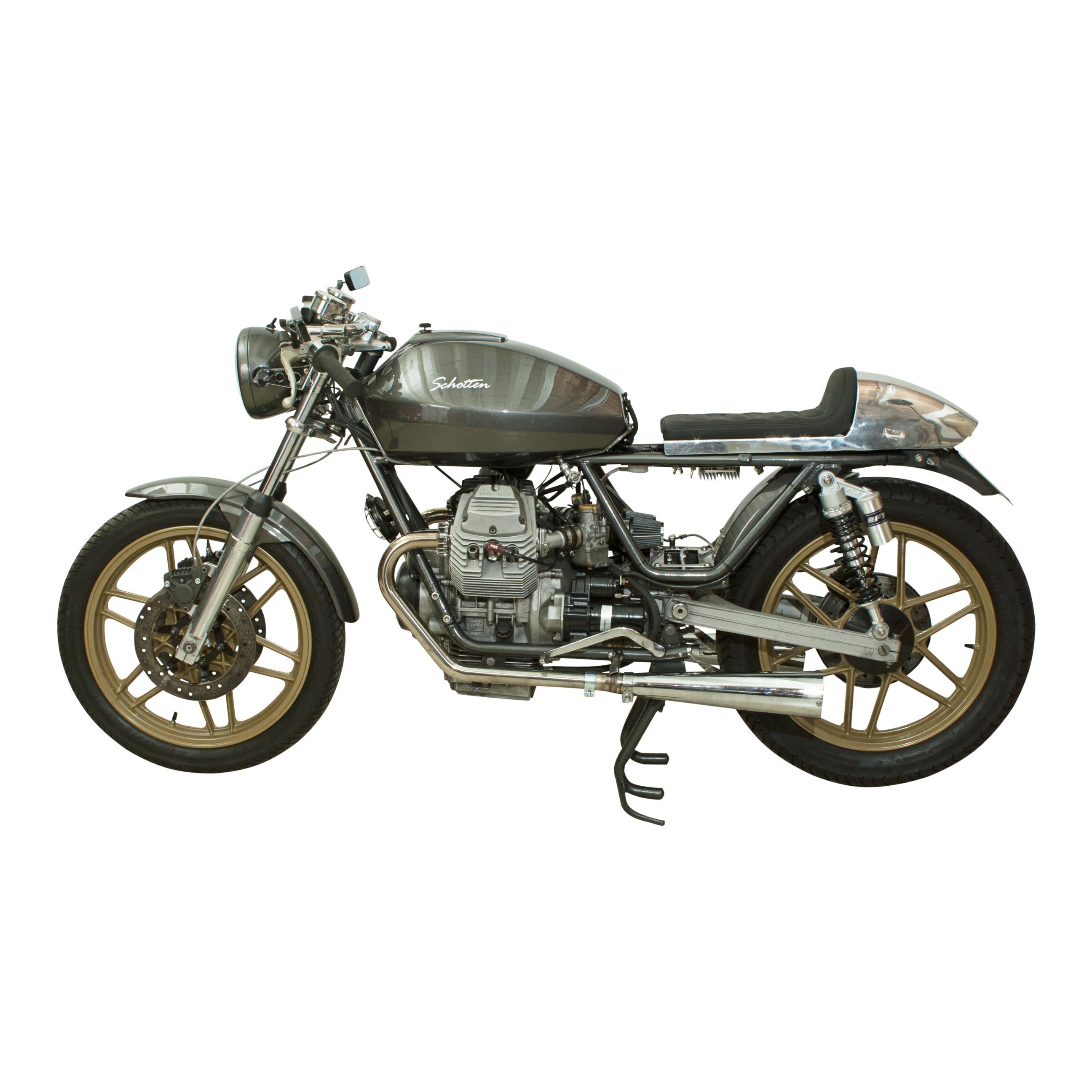 1982 Moto Guzzi Cafe Racer V50 Italienisches Motorrad im Angebot 7