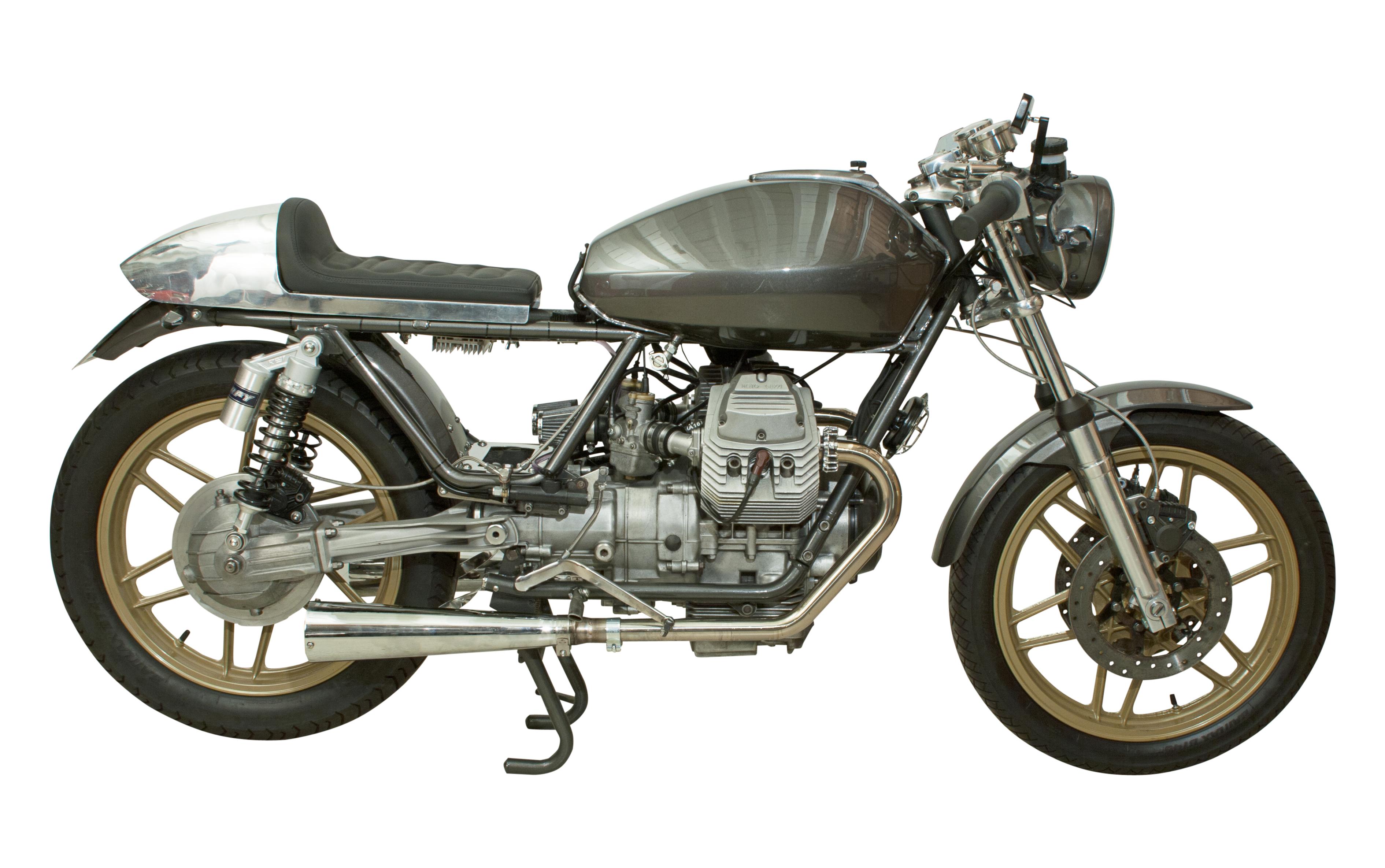 1982 Moto Guzzi Cafe Racer V50 Italienisches Motorrad im Angebot 8