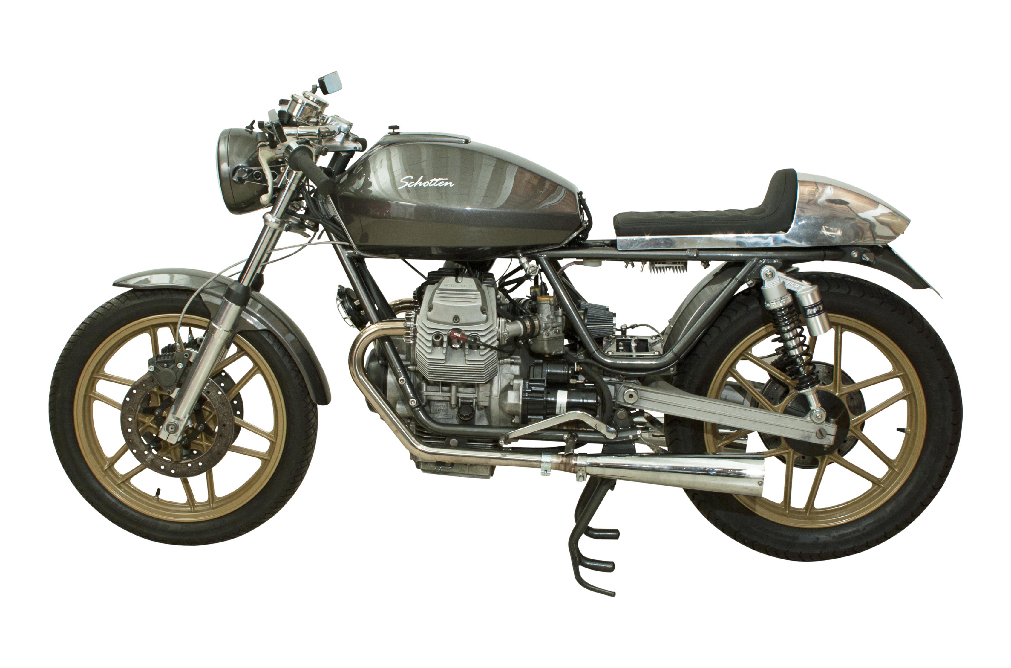 1982 Moto Guzzi Cafe Racer V50 Italienisches Motorrad im Angebot 9