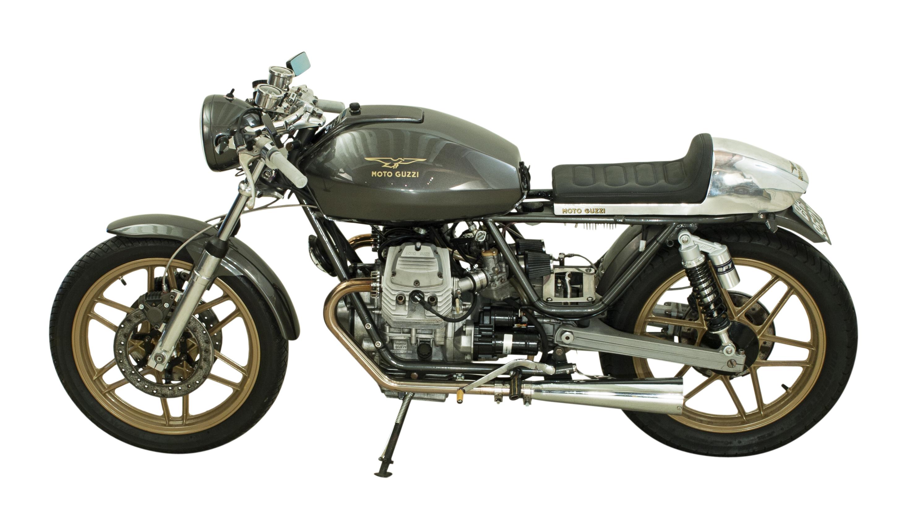 1982 Moto Guzzi Cafe Racer V50 Italienisches Motorrad (Moderne) im Angebot