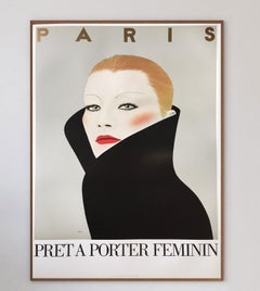 1982 Pret A Porter Feminin Razzia Original Vintage Poster