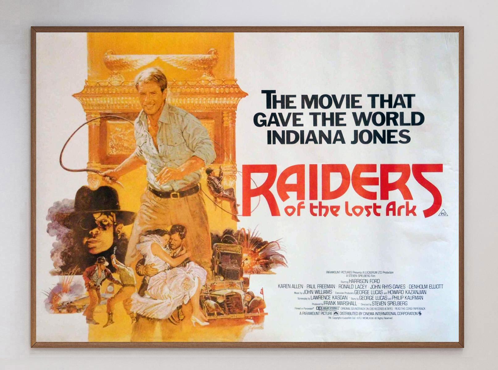 Un gran éxito comercial y de crítica, En busca del arca perdida irrumpió en las salas de cine en 1981 y se convirtió rápidamente en la película más taquillera del año, además de arrasar en la entrega de 5 premios de la Academia. Esta primera