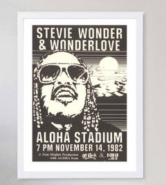 1982 Stevie Wonder - Aloha Stadium Póster Vintage Original