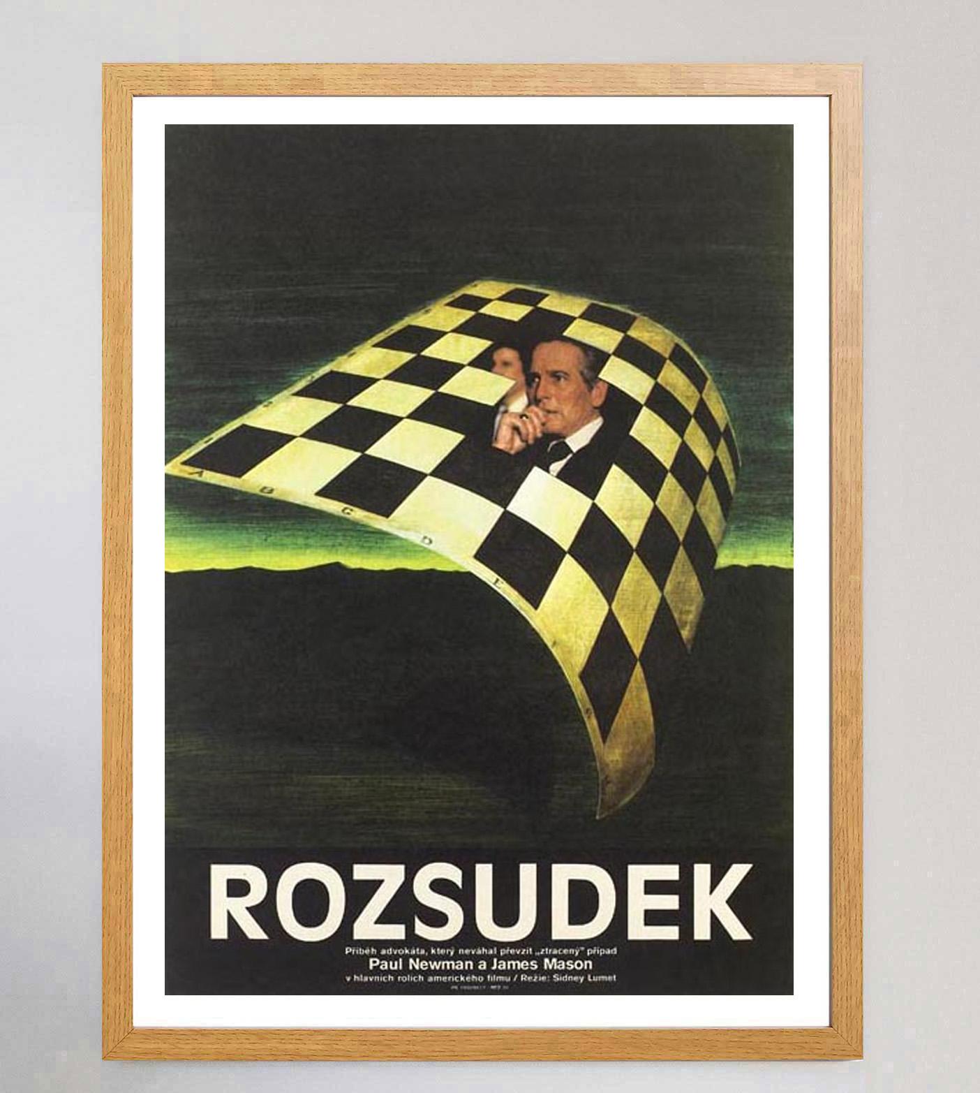 1982 El veredicto (checo) Cartel original de época en Bueno estado para la venta en Winchester, GB