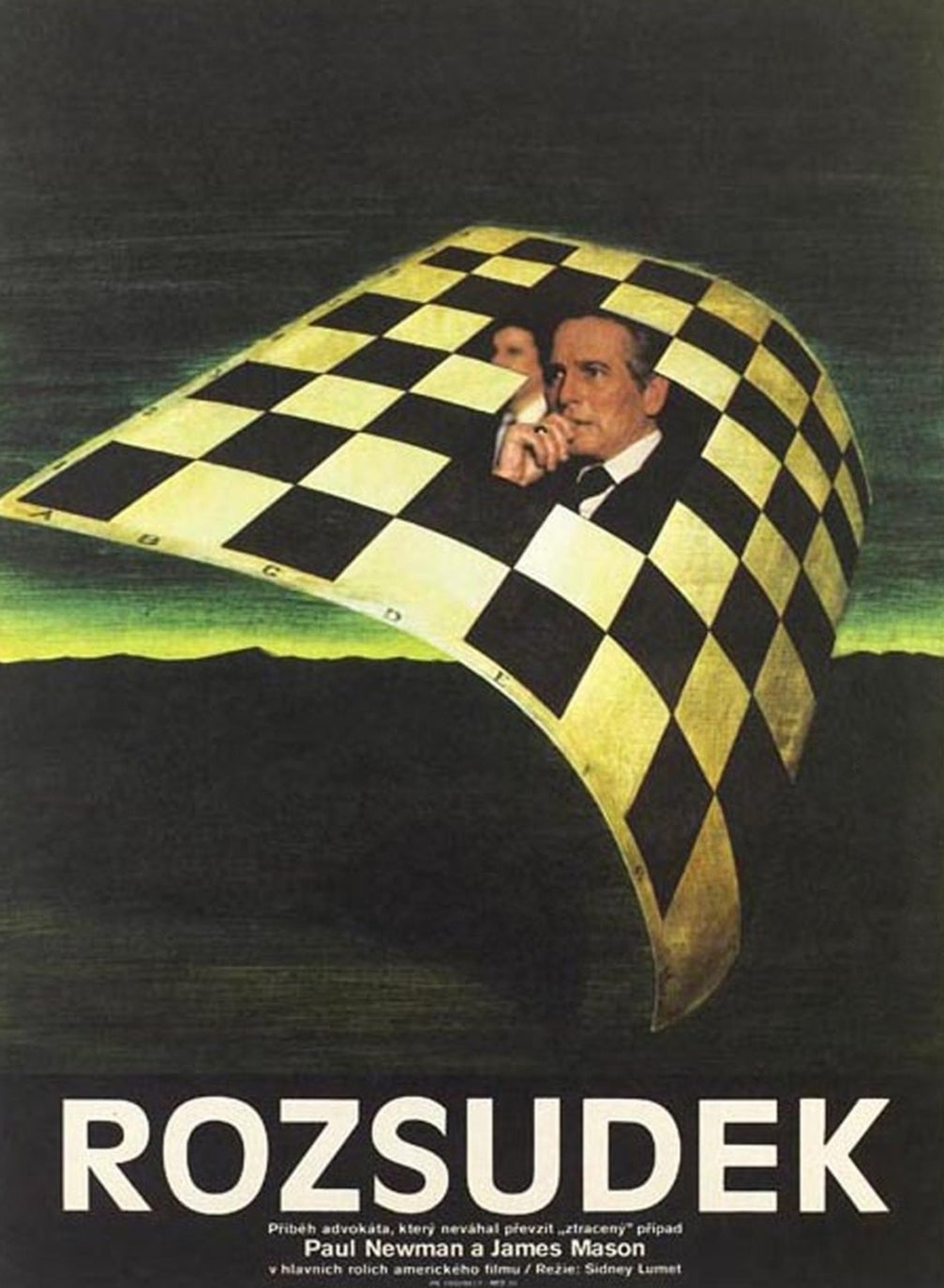 1982 Das Urteil (Tschechisch) Original Vintage By Plakat