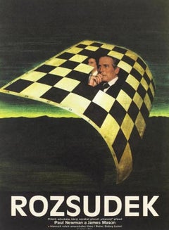 1982 Das Urteil (Tschechisch) Original Vintage By Plakat