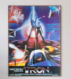 1982 Tron Original Vintage Poster