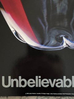 1982 Vintage “Unbelievable Color” Poster By Julius Friedman & Nathan Felde