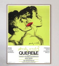 1983 Andy Warhol - Querelle (Green) Original Vintage Poster