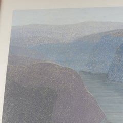 1983, Caroline Stone "The Susquehanna", Etching on Paper, Signed and Numbered