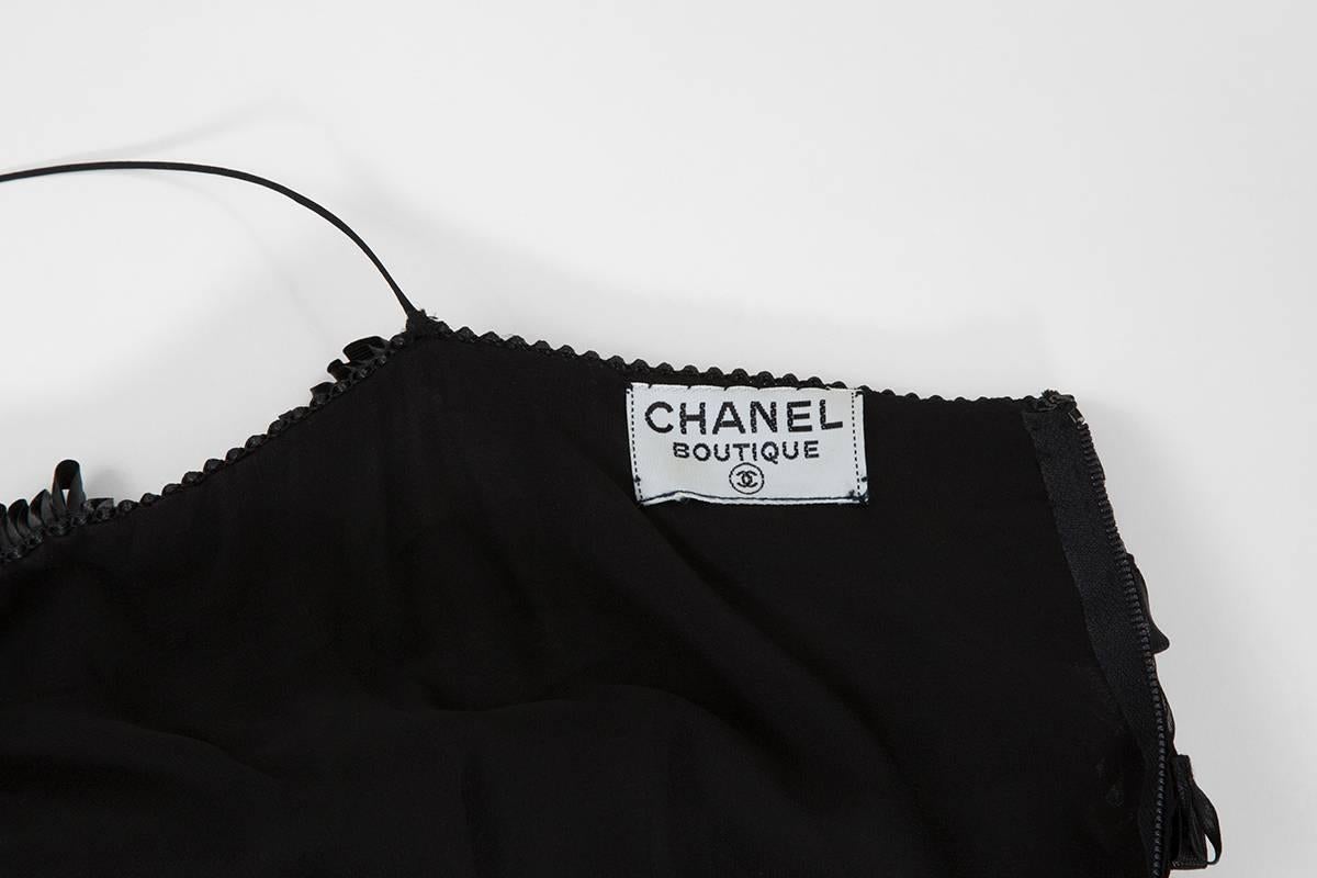 Chanel By Karl Lagerfeld Evening Gown & Camisole Ensemble, Spring-Summer 1983 For Sale 2