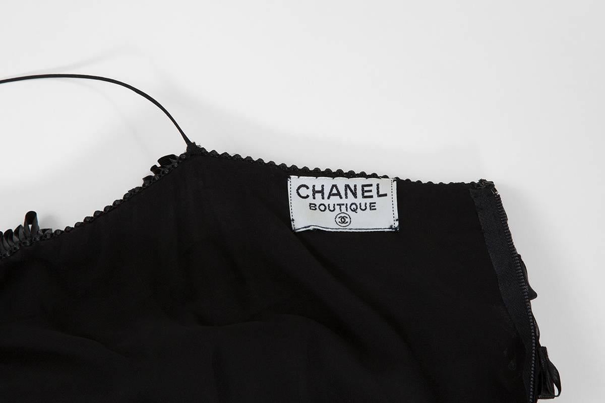 Chanel By Karl Lagerfeld Conjunto de vestido de noche y camisola, Primavera-Verano 1983 5