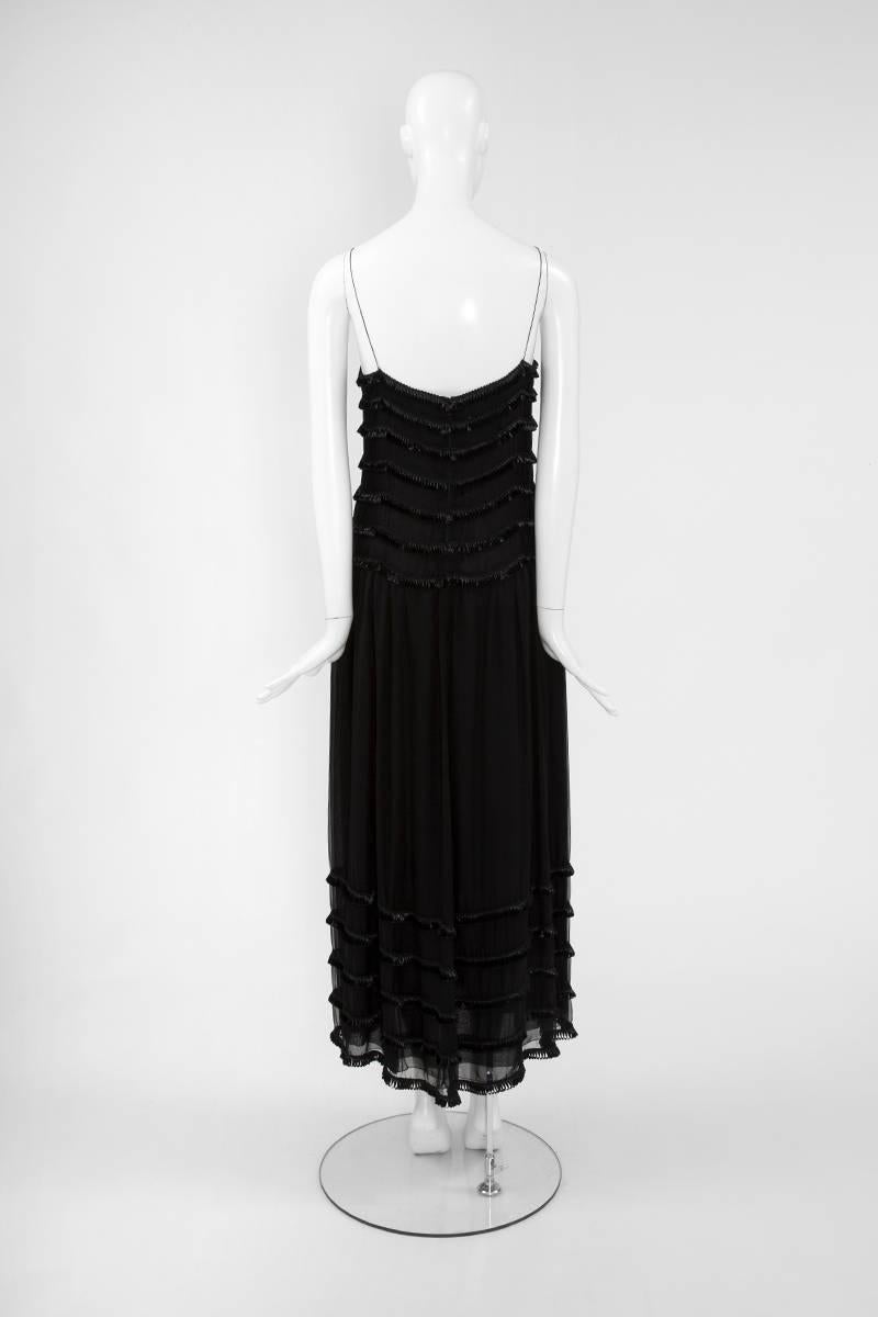 Women's Chanel By Karl Lagerfeld Evening Gown & Camisole Ensemble, Spring-Summer 1983 For Sale