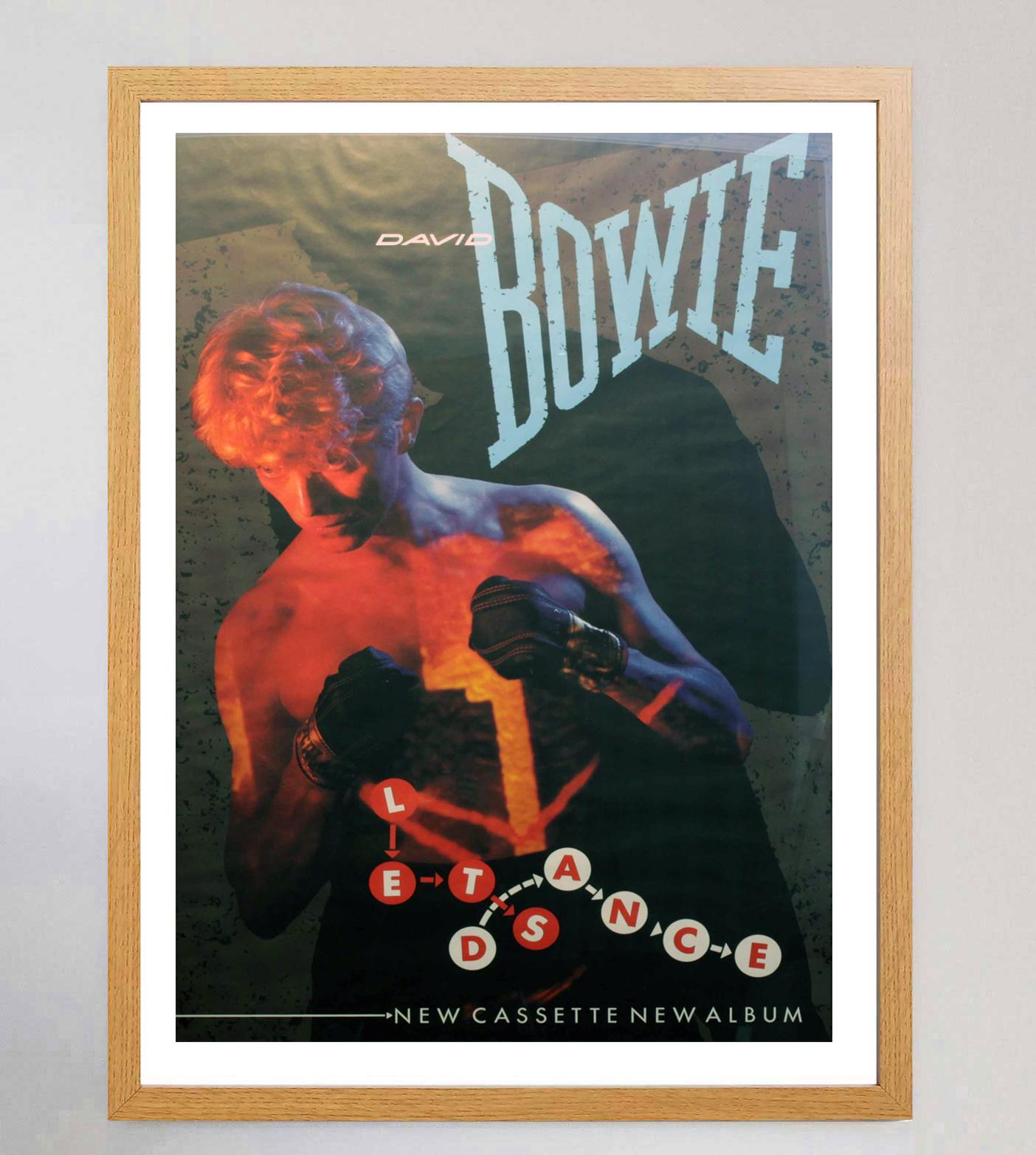 1983 David Bowie - Let's Dance Original Vintage Poster (Britisch) im Angebot