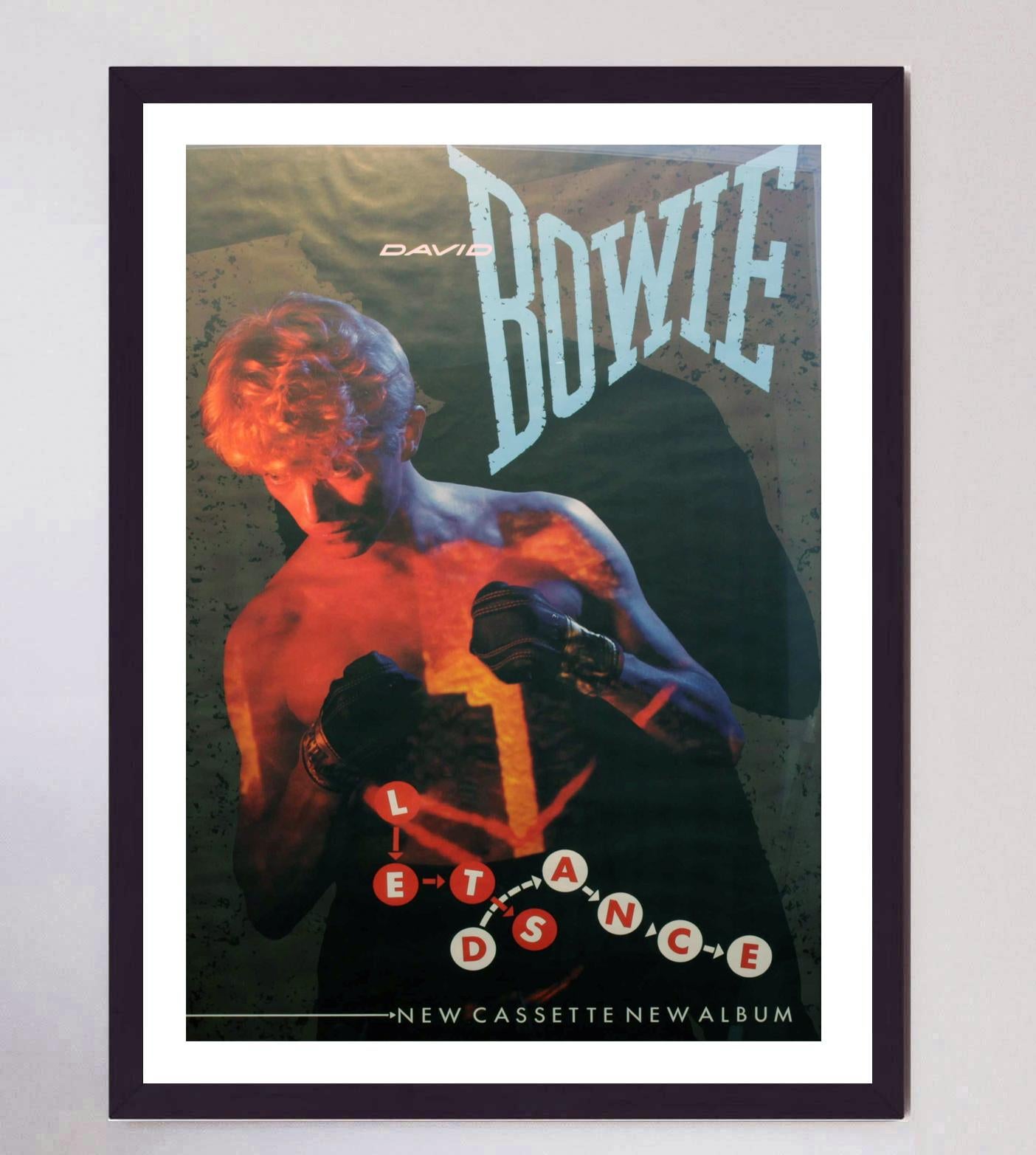 Fin du 20e siècle 1983 David Bowie - Let's Dance Original Vintage Poster en vente