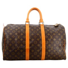 1983 Louis Vuitton Monogram Keepall Travel Bag 45