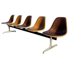 1983 Mid Century Charles & Ray Eames For Herman Miller Tandem Seats