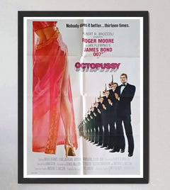 1983 Octopussy Original Vintage poster