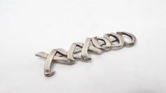 1983 Paloma Picasso for Tiffany & Co. Kisses & Hugs Sterling Silver Brooch