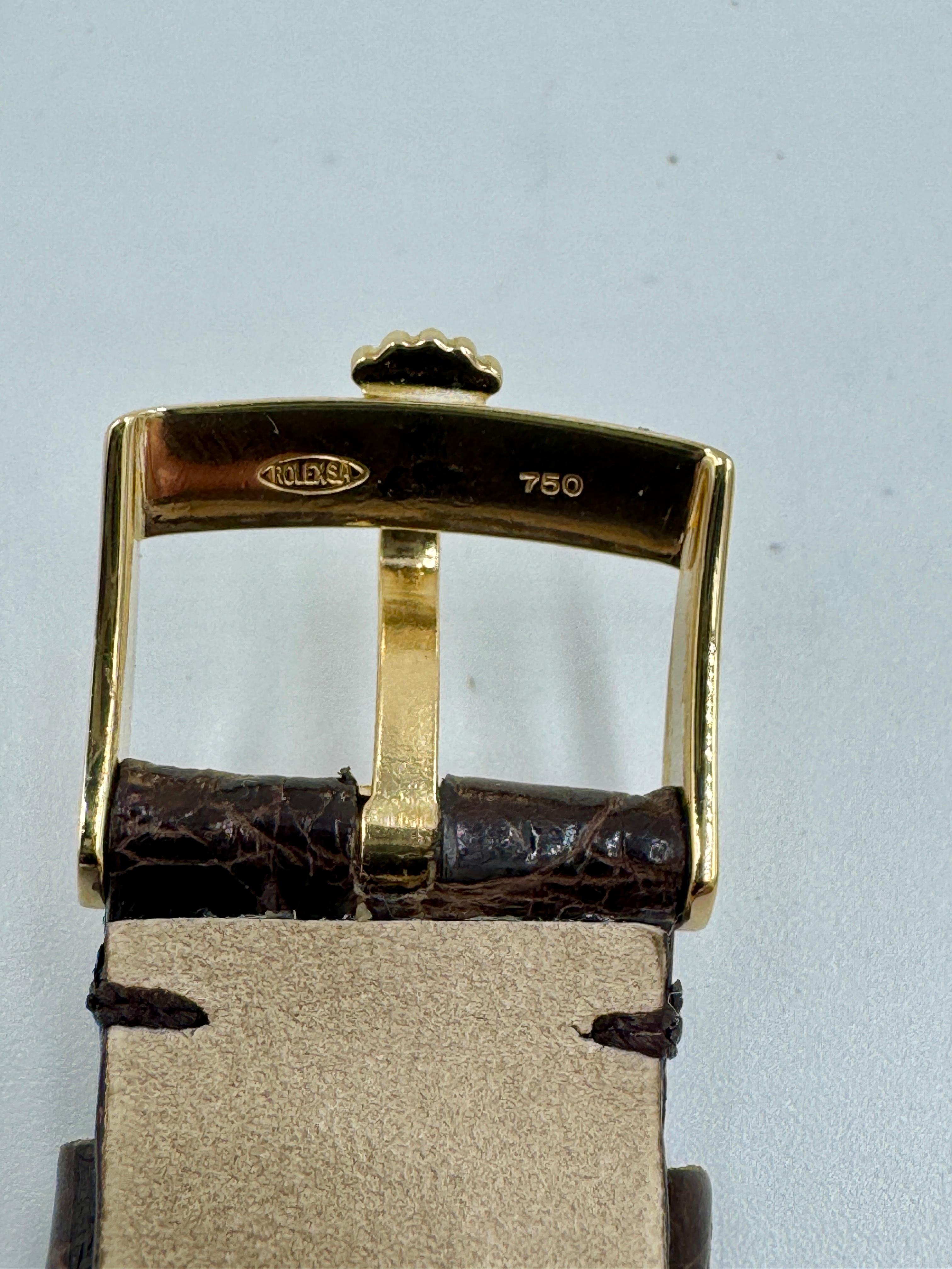 1983 Orologio da polso Rolex Datejust 36 mm in oro giallo 18 carati in vendita 8