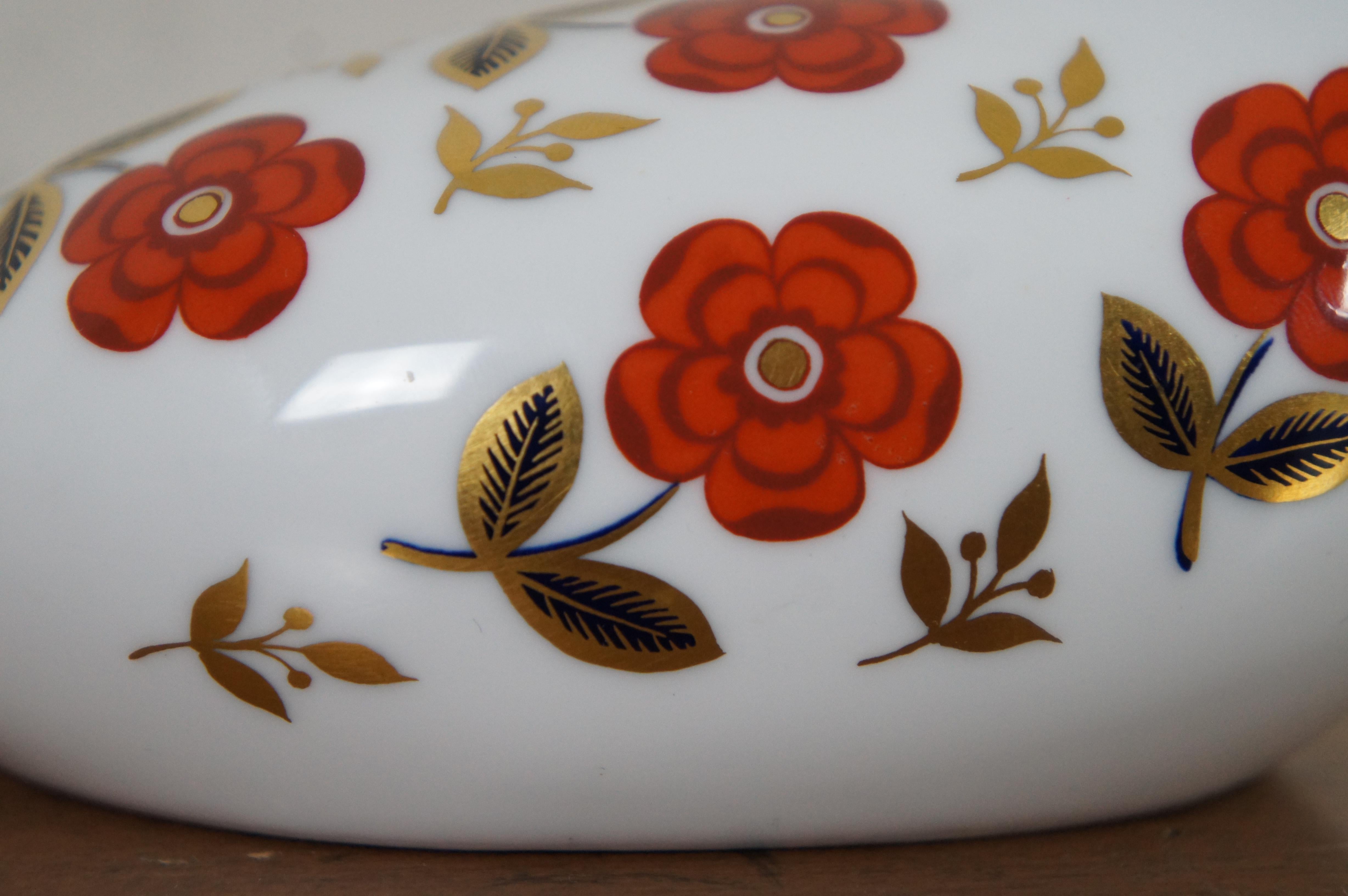 1983 Royal Crown Derby Porcelain Imari 1st Edition Seal Figurine Paperweight 7