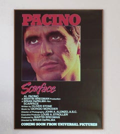 1983 Scarface Original Vintage Poster