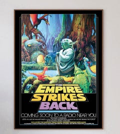 1983 Star Wars The Empire Strikes Back NPR Original Vintage Poster