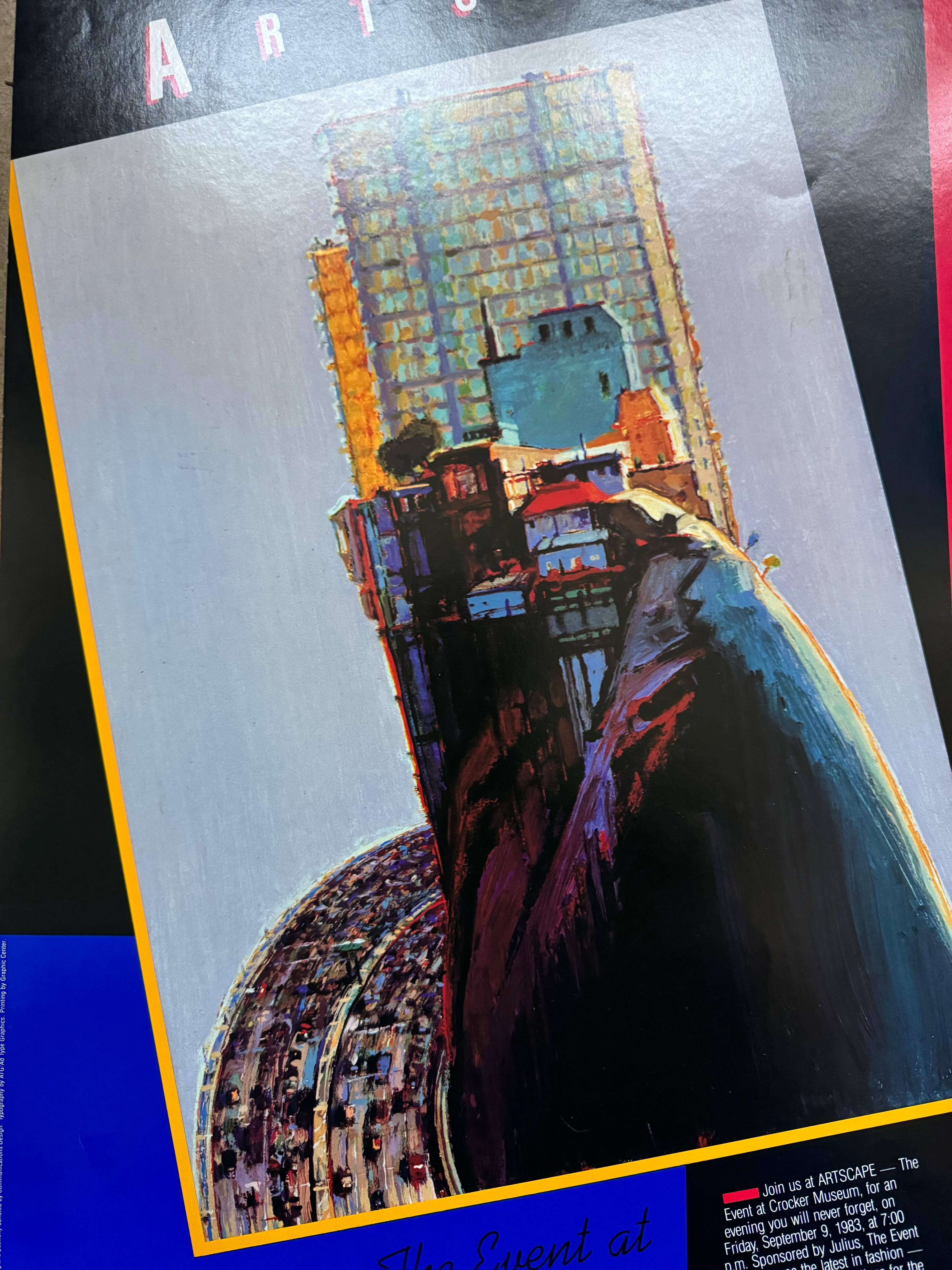 Fine XX secolo 1983 Stampa Wayne Thiebaud, 