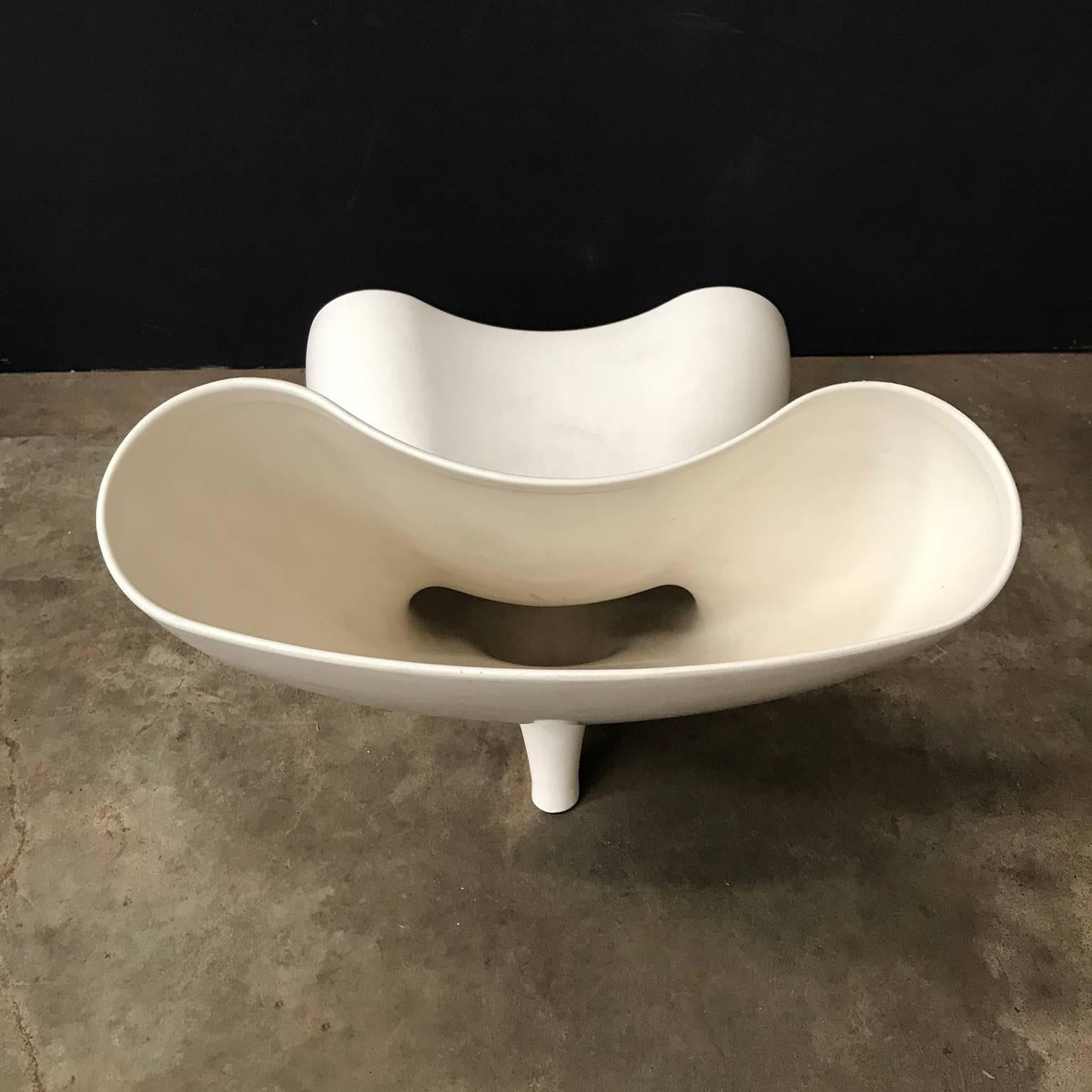 1983, Marc Newson, Orgone Chair in White For Sale 6
