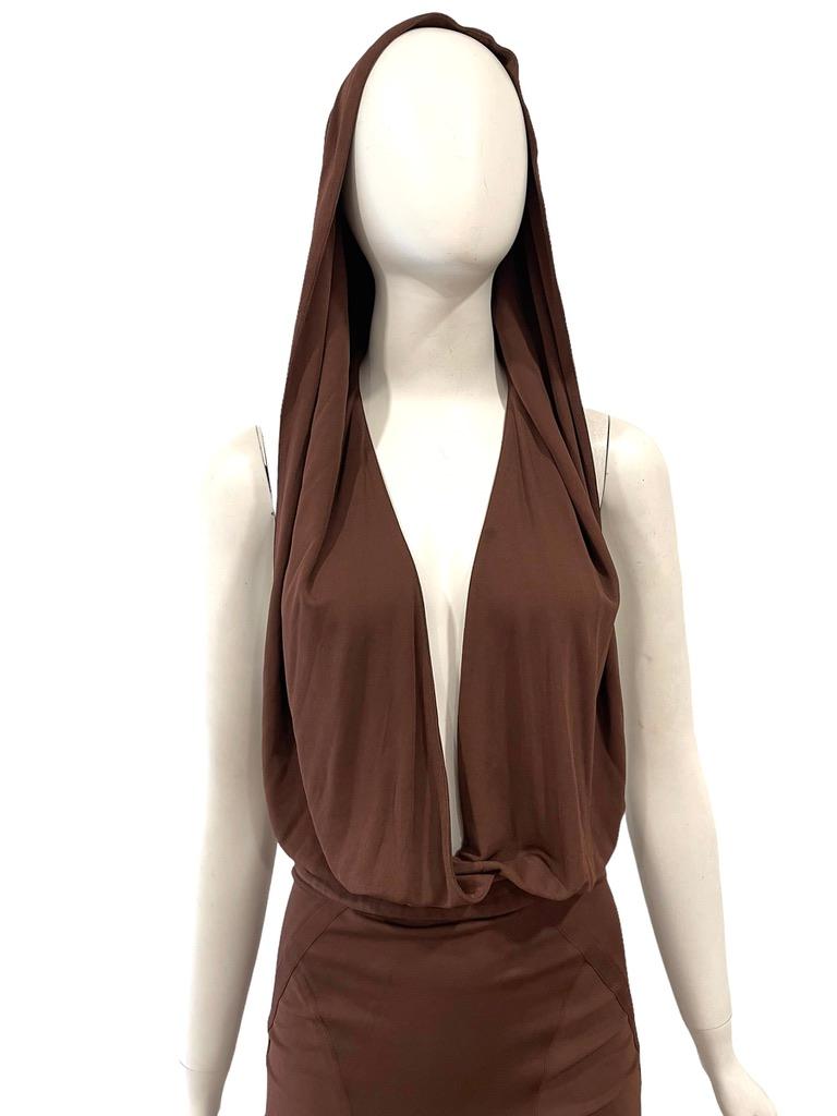 1984 Vestido con capucha ALAIA en venta 1