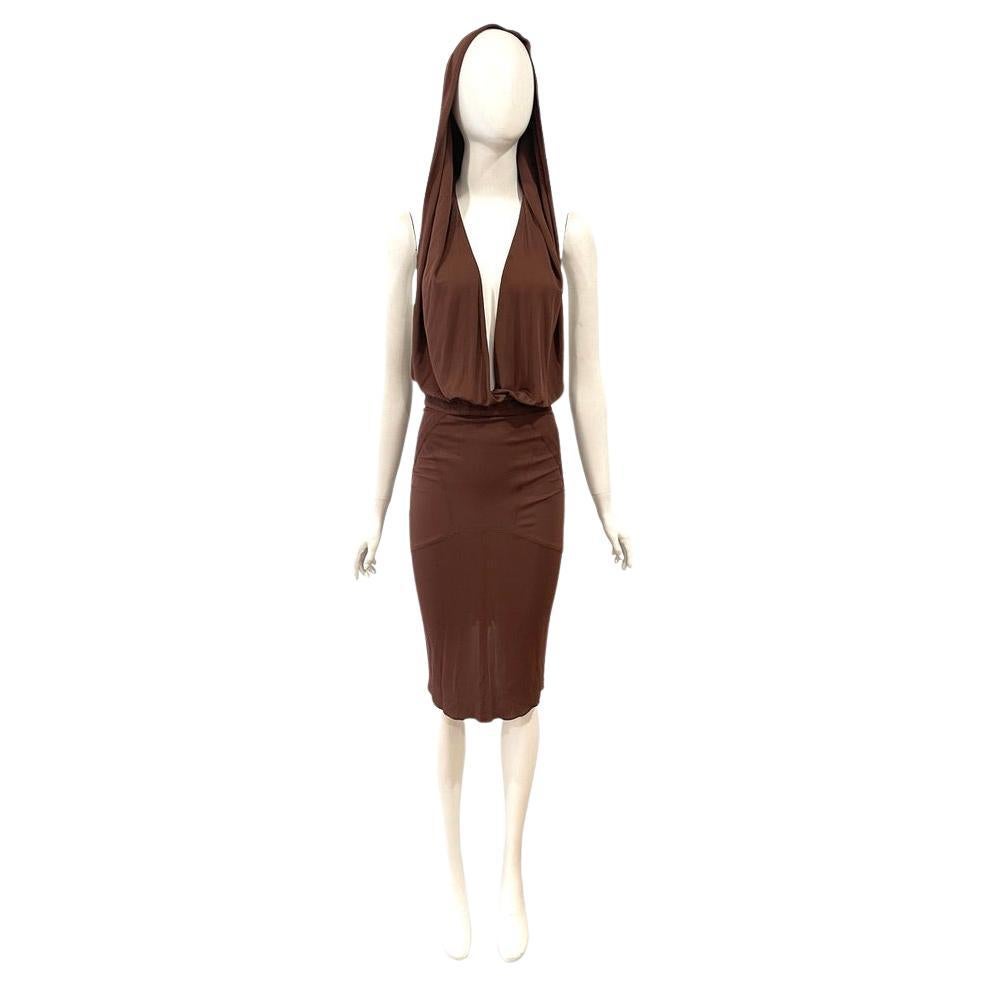1984 Vestido con capucha ALAIA en venta
