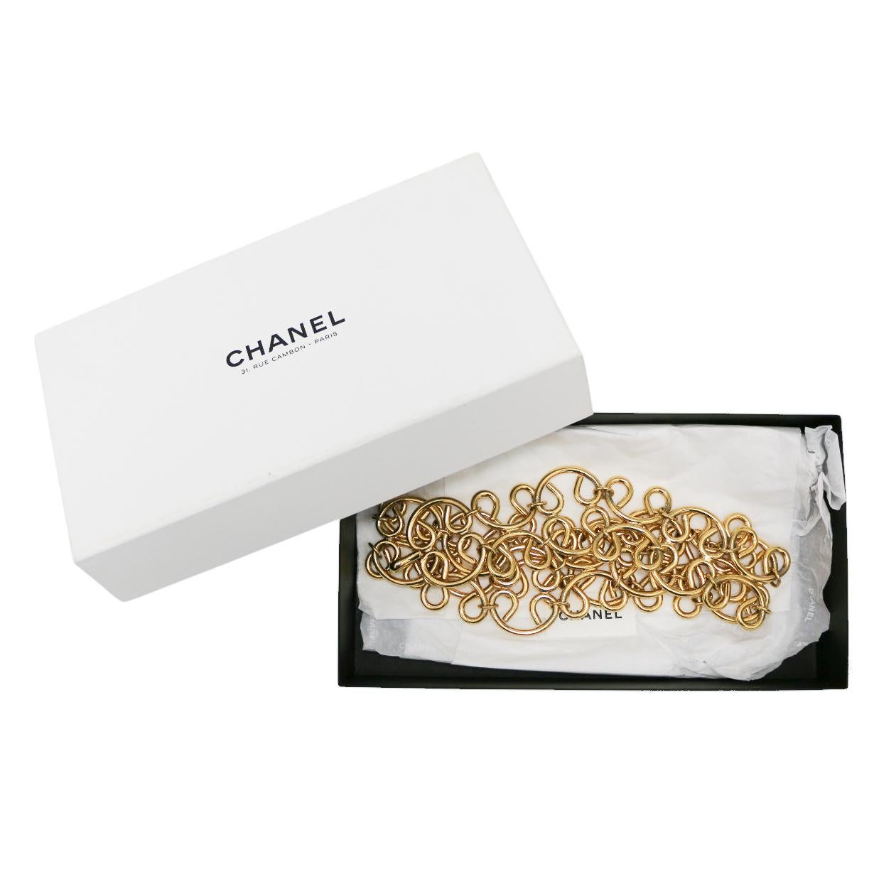 1984 Ceinture Victoire de Castellane de Chanel Excellent état - En vente à Paris, FR
