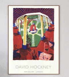 1984 David Hockney - Tate Gallery Original Vintage Poster