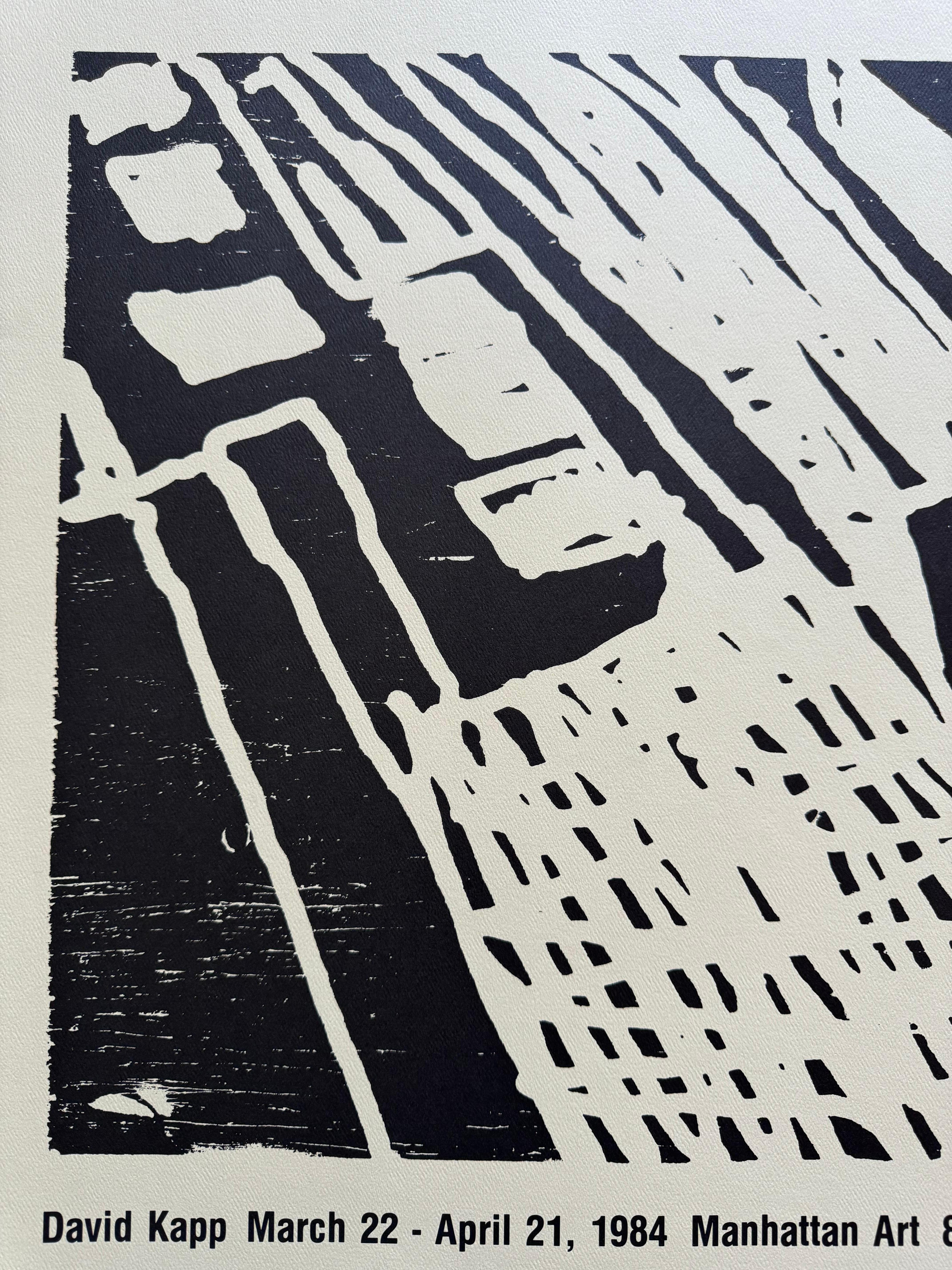 🎨 Exklusiver Kunstverkauf! Lassen Sie sich dieses zeitlose Stück von David Kapp nicht entgehen 🎨.

Fangen Sie die Essenz der New Yorker Kunstszene mit unserem atemberaubenden abstrakten Druck auf Velinpapier des bekannten Künstlers David Kapp ein.