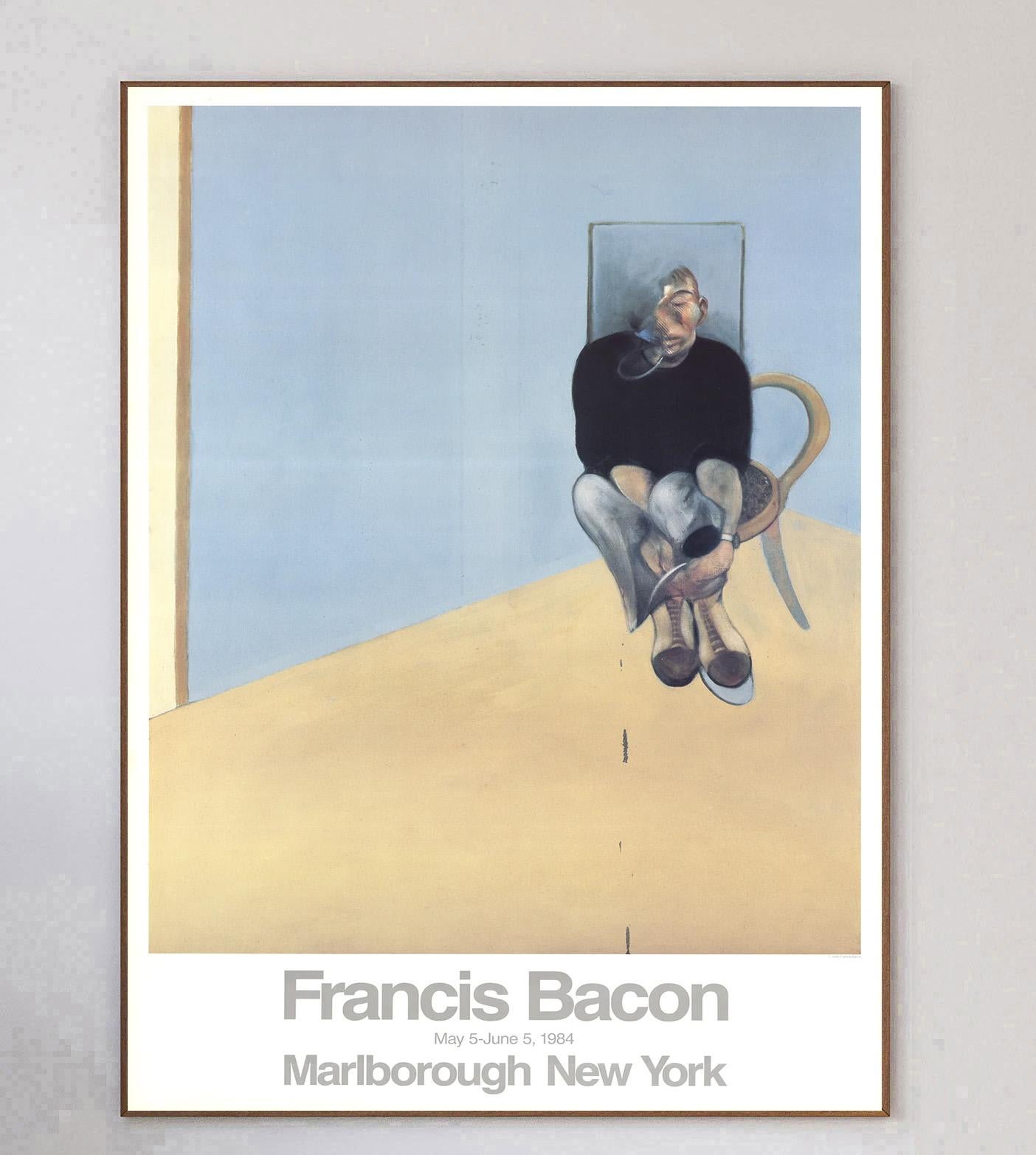 Americano 1984 Francis Bacon - Marlborough Gallery Poster originale d'epoca in vendita