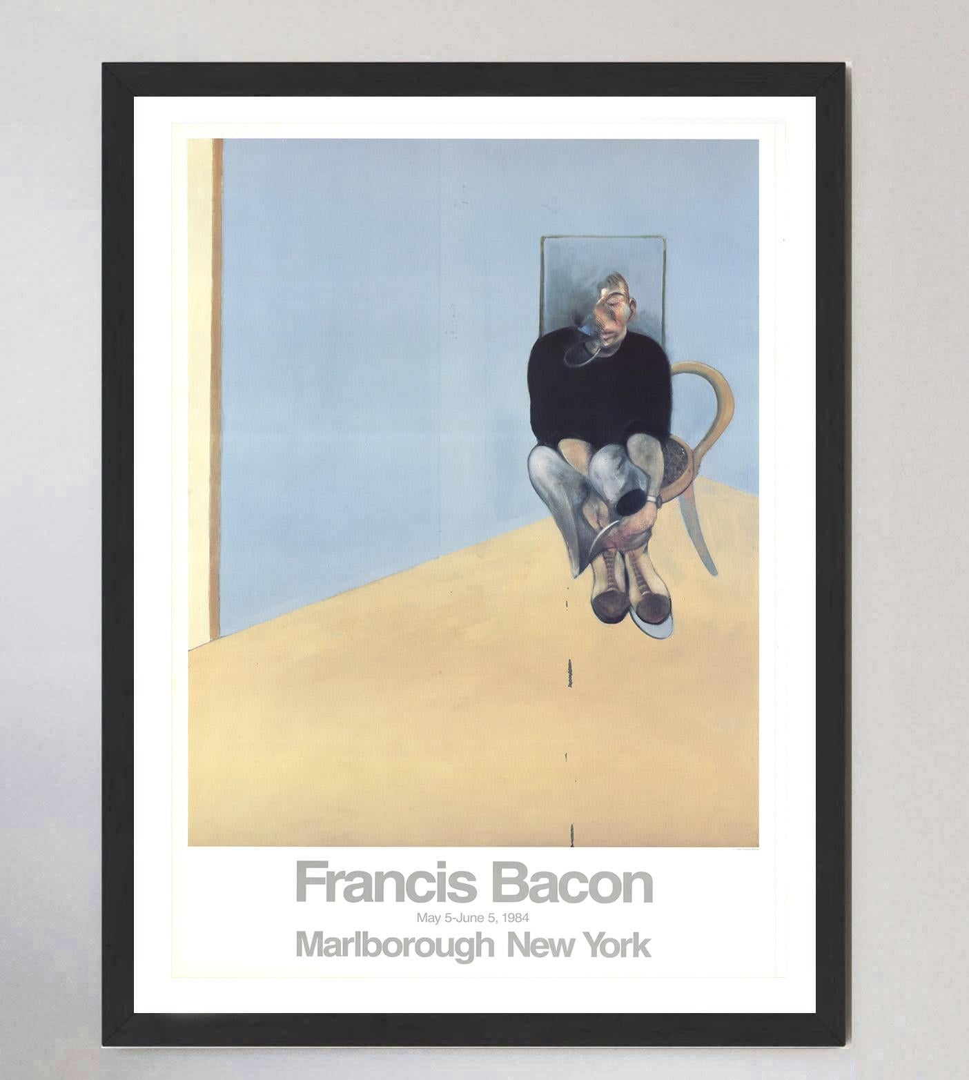 Fine XX secolo 1984 Francis Bacon - Marlborough Gallery Poster originale d'epoca in vendita