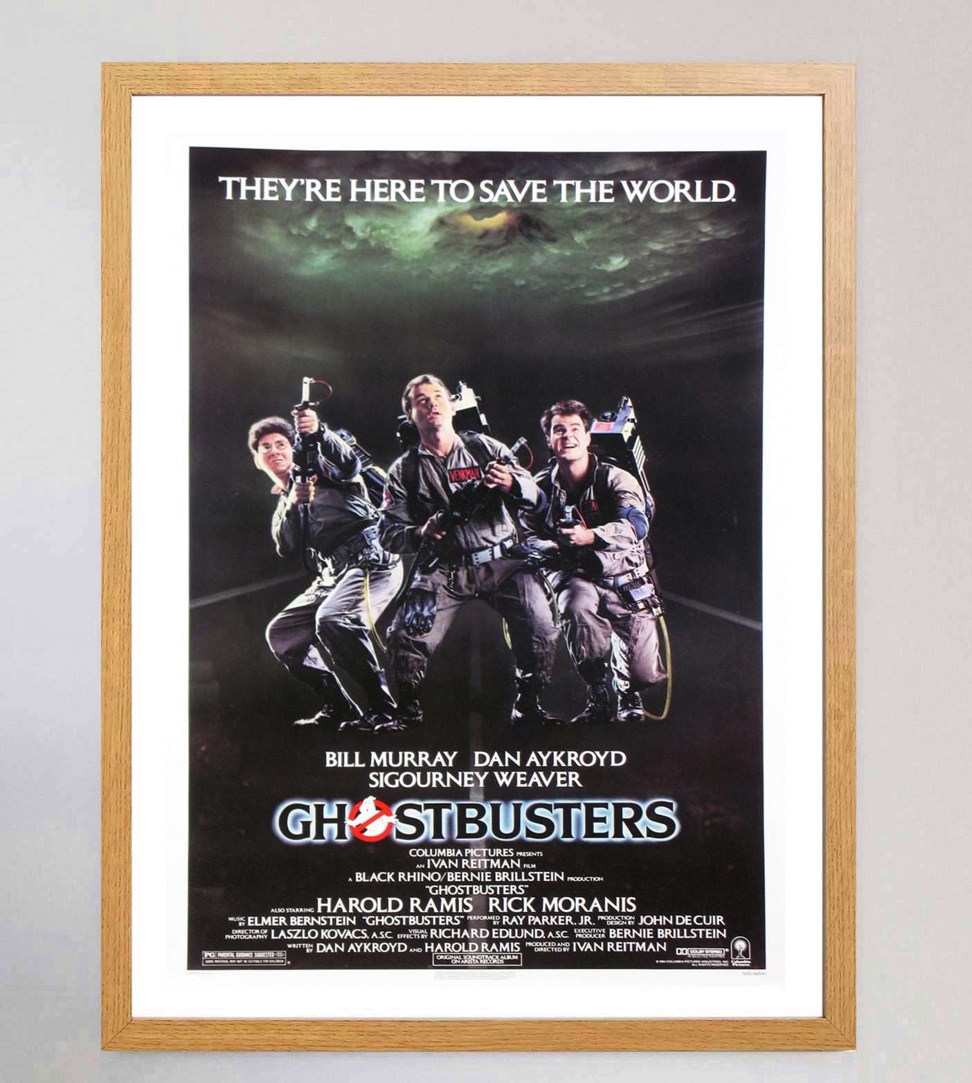 American 1984 Ghostbusters Original Vintage Poster For Sale