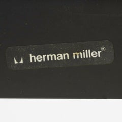 1984 Herman Miller Eames 3734 T&em Four Seater Arm Shell Bench in Gray Naugahyde
