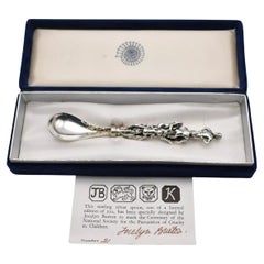 1984 Jocelyn Burton Edición limitada 21 de 250 Cuchara de plata de ley