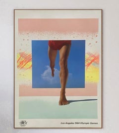 1984 Los Angeles Olympic Games - April Greiman and Jayme Odgers Original Poster