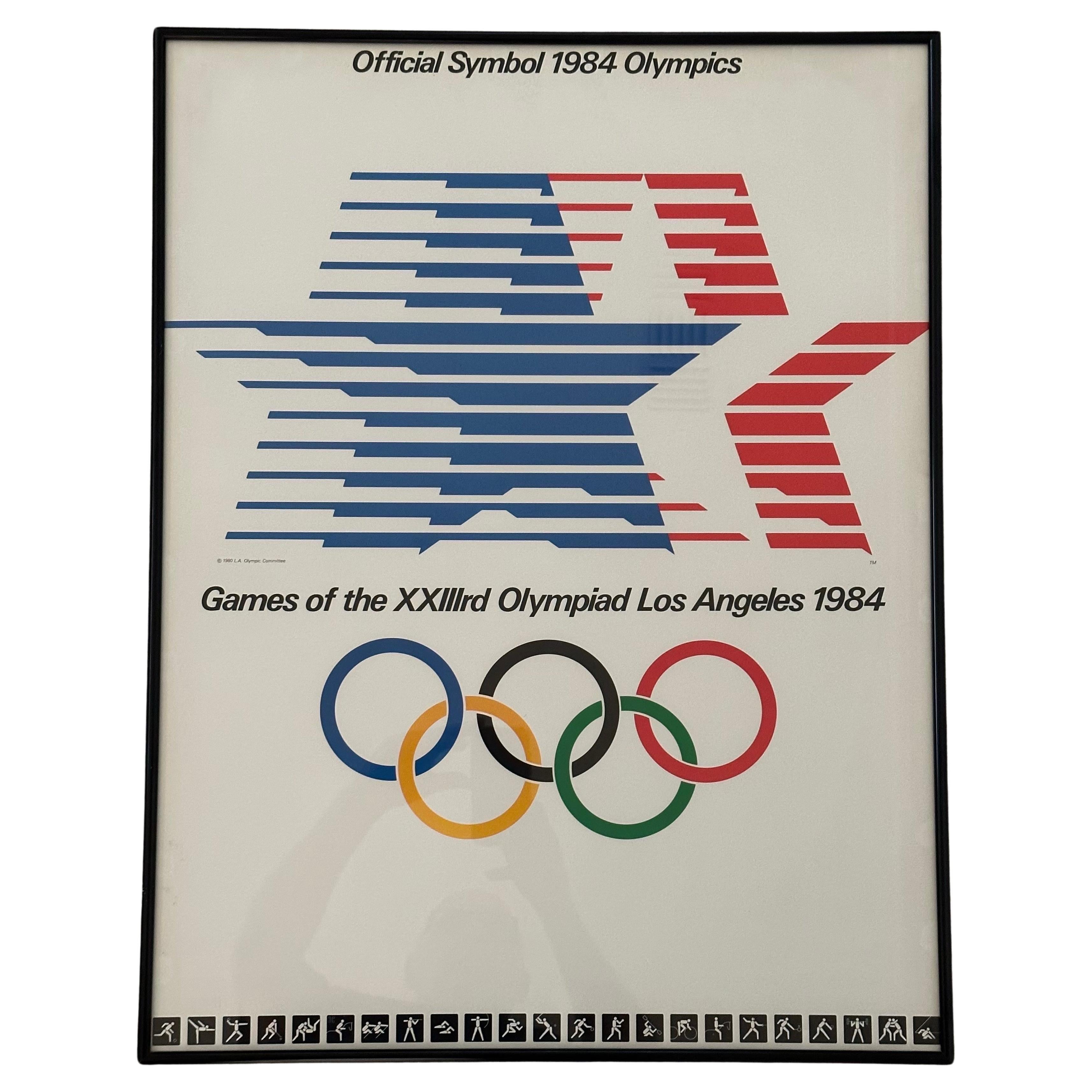  Poster „1984 Los Angeles Olympische Spiele“ im Angebot 2