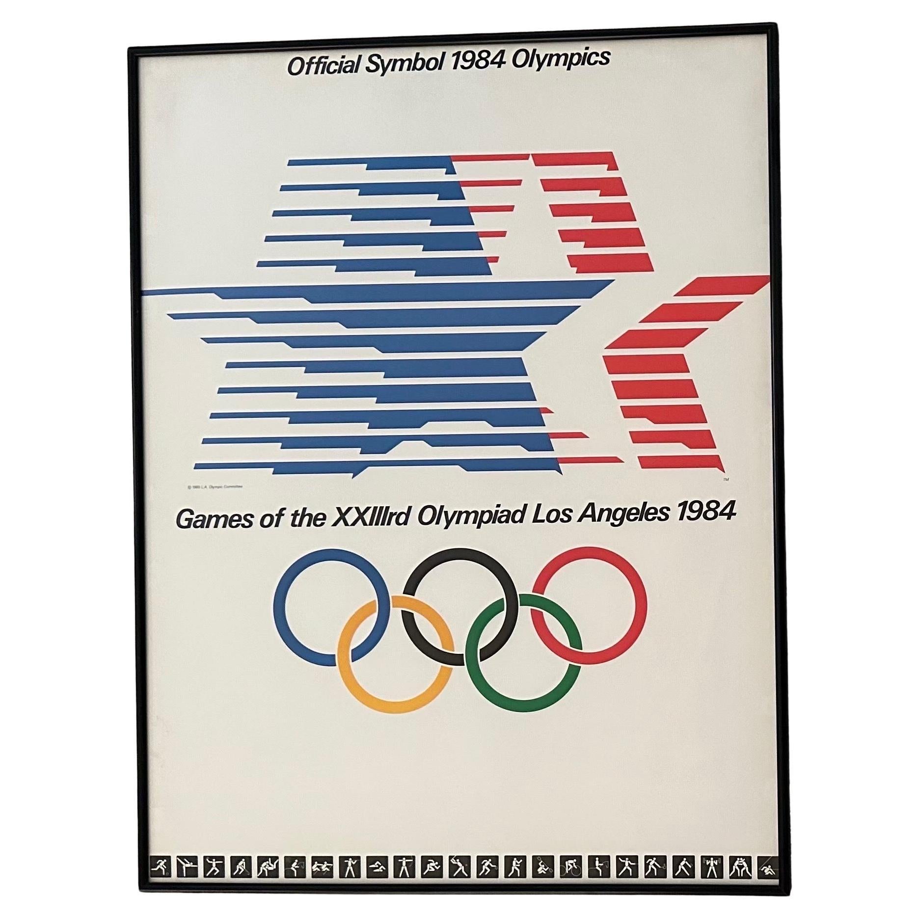  Poster „1984 Los Angeles Olympische Spiele“ im Angebot