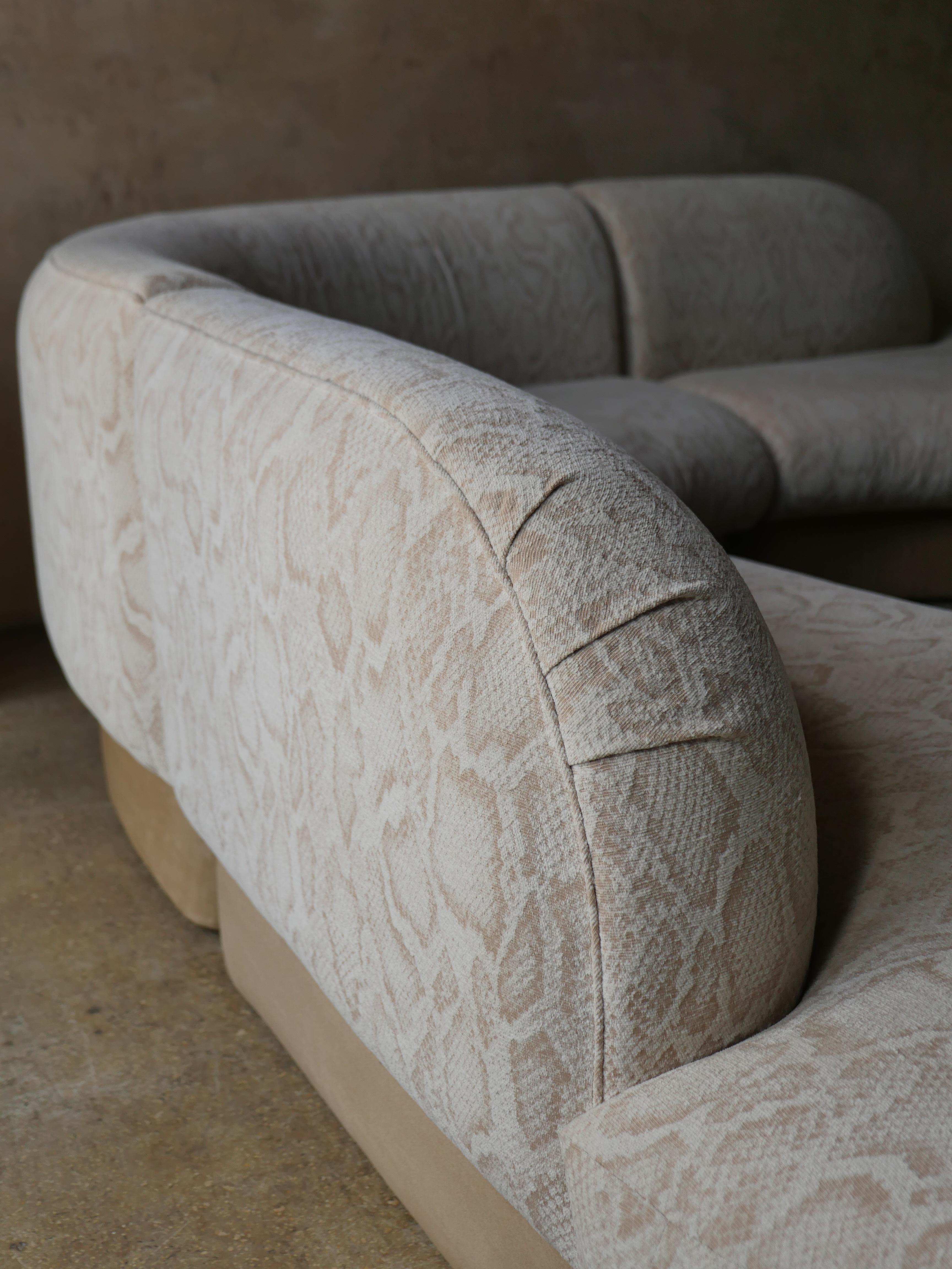 Canapé sectionnel Sit Tight de Milo Baughman pour Thayer Coggin, 1984 en vente 4