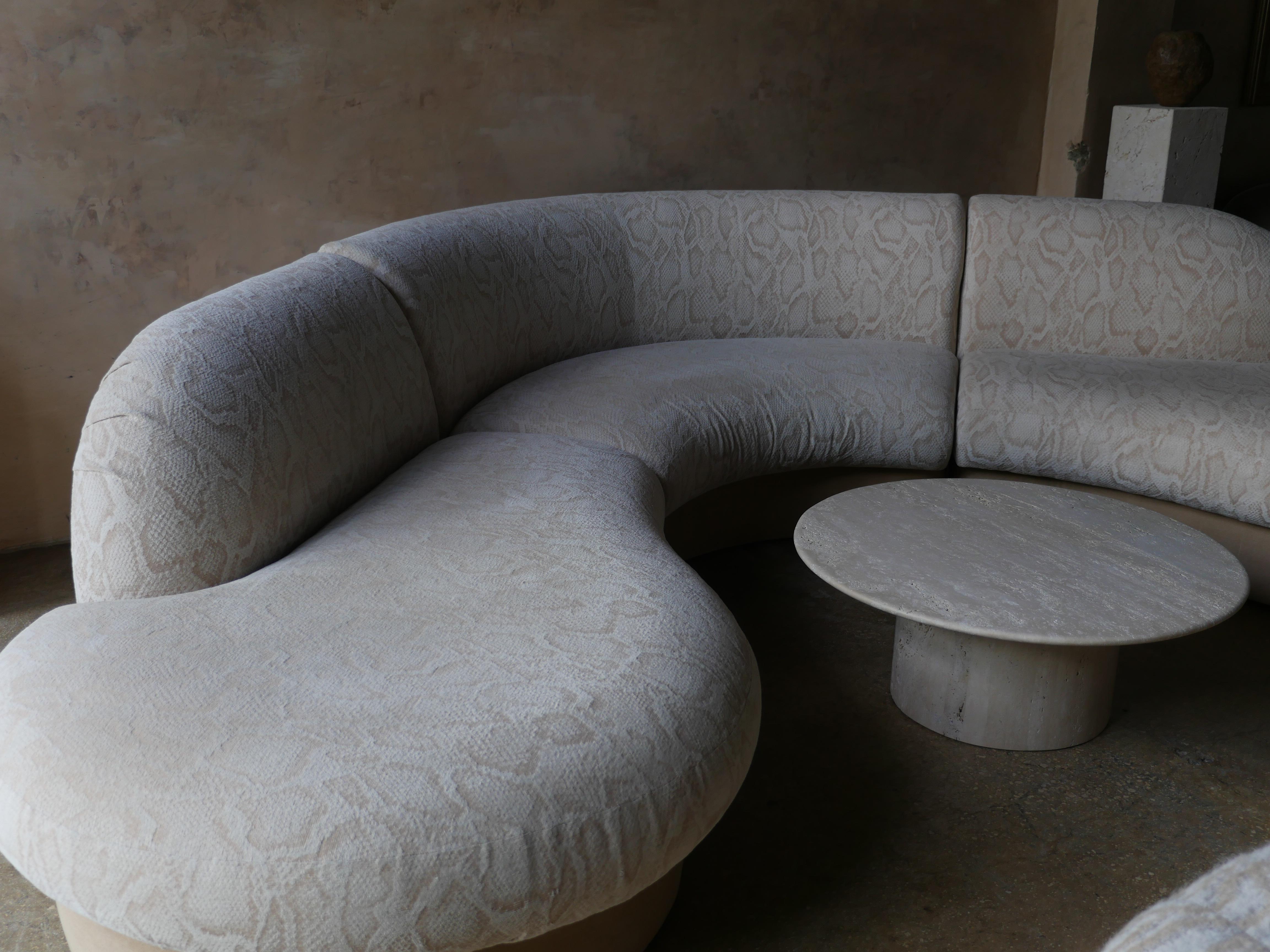 Canapé sectionnel Sit Tight de Milo Baughman pour Thayer Coggin, 1984 Bon état - En vente à Miami, FL
